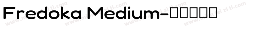 Fredoka Medium字体转换
